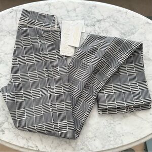 L*SPACE Knox Leggings Black and White Plaid